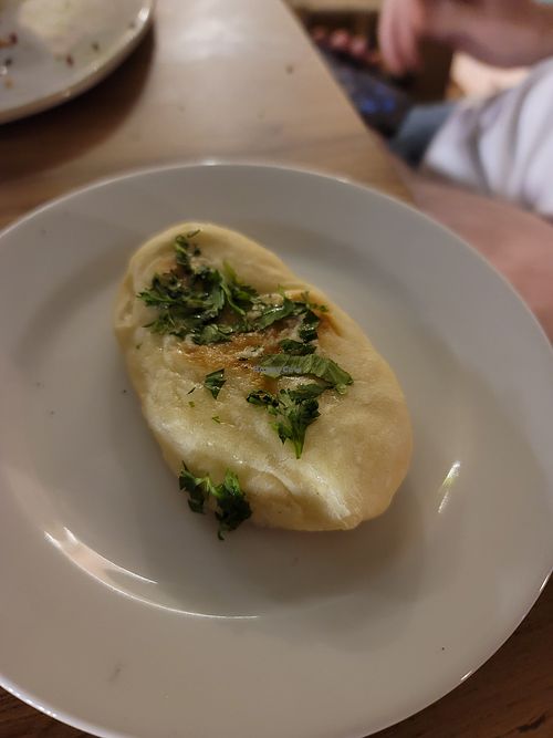 Tiny naan at Ayaso in Marrakech