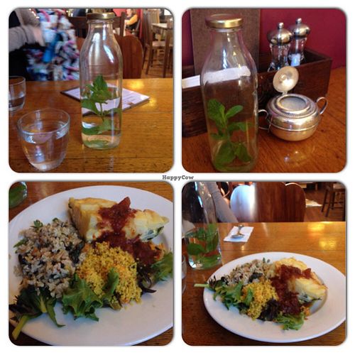 Spinich and potato tortilla. It was absolutely amazing! 10/10. at Another Mother in Burnie