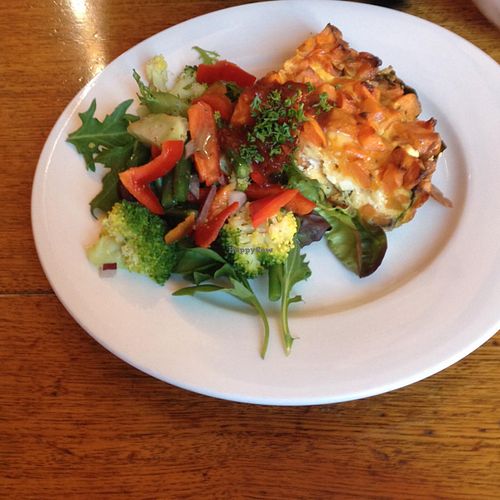 Sweet potato and feta tortilla.  at Another Mother in Burnie