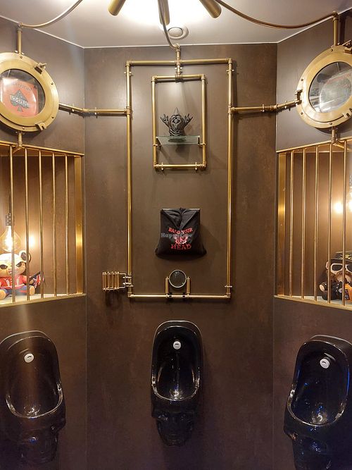 The whole decoration is awesome! The toilet deco is superb ! at Fräulein Anna  in Drachselsried