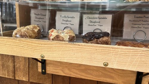 vegan dougnuts  at Looney Bean in Bend