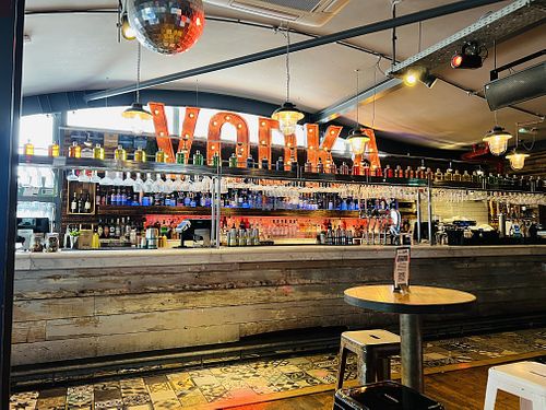 Bar  at Revolution in Aberdeen