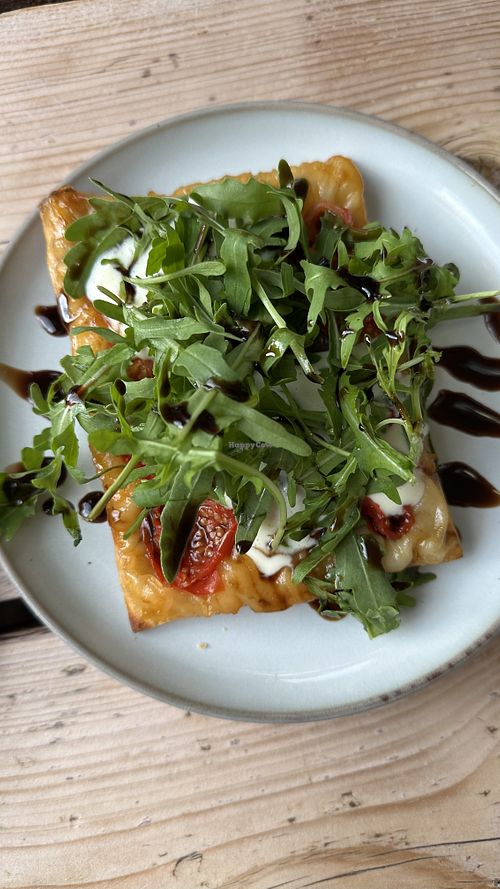 Tomato Tartin  at The Green Rocket Cafe in Bath