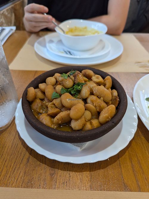 Homegrown beans 500 lek at Villa Gjeçaj in Theth