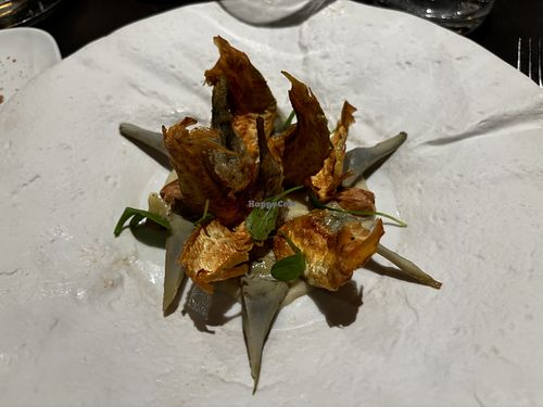 Artichoke dish  at Bulle Restaurant in Lyon