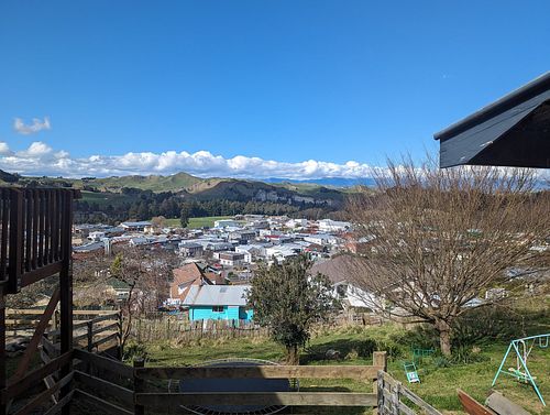 Outside pickup location at Thai Happy Take Away in Taihape