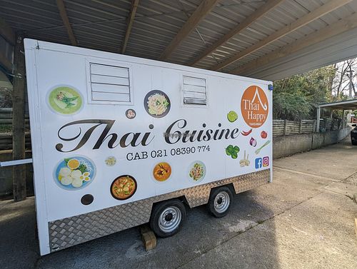 Food truck at Thai Happy Take Away in Taihape