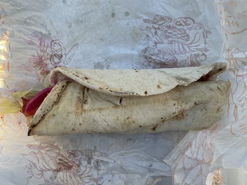 Falafel roll  at Yasmin Vegan Food in Hannover