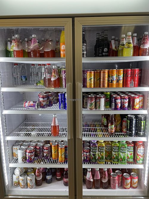 Drinks offering, some interesting options  at Yasmin Vegan Food in Hannover