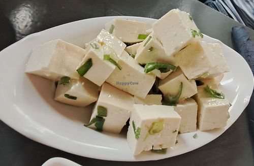 Tofu salad at Chop Chop at Luckies in Edinburgh