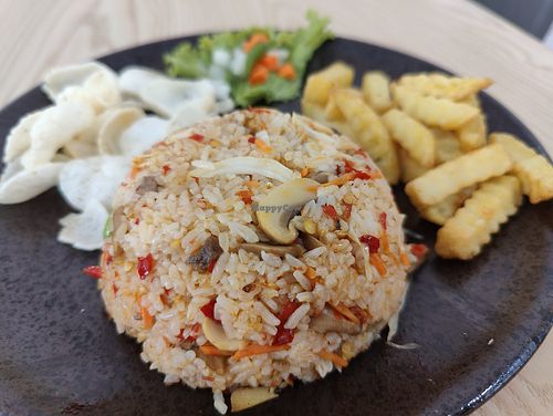 Nasgor Petai at Sambelano - Vegetariano Cafe in Batam