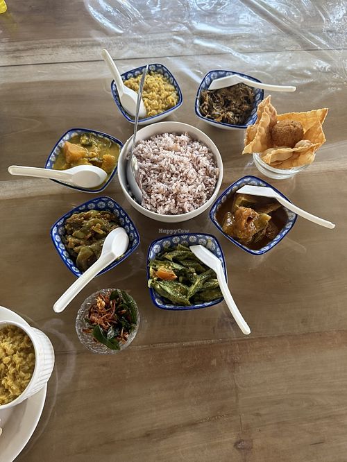   at Sri Lankan Rice and Curry House in Ahangama