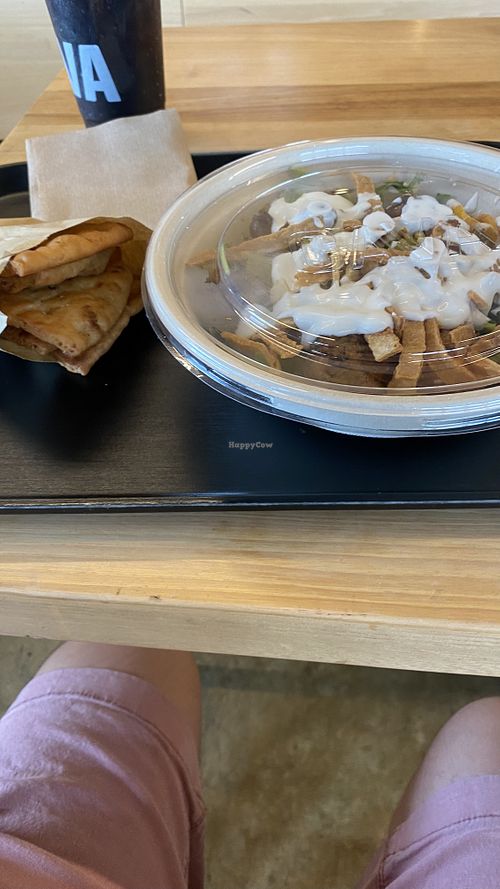 Custom bowl  at CAVA in Fredericksburg