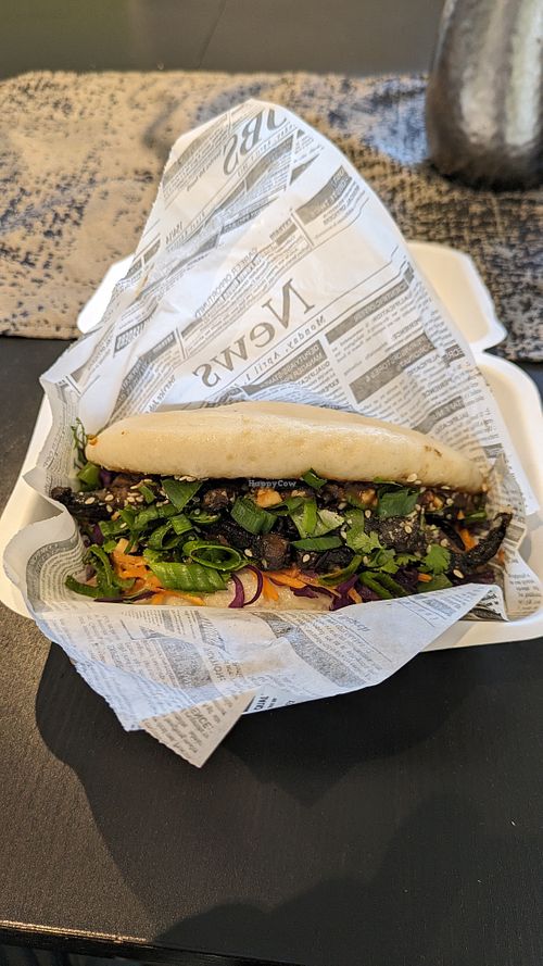 Satay Portobello Bao XL at Baomerang in Porto