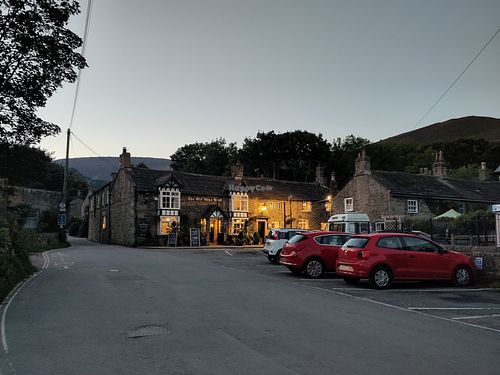 Pub in it's surroundings. at The Old Nags Head in Edale