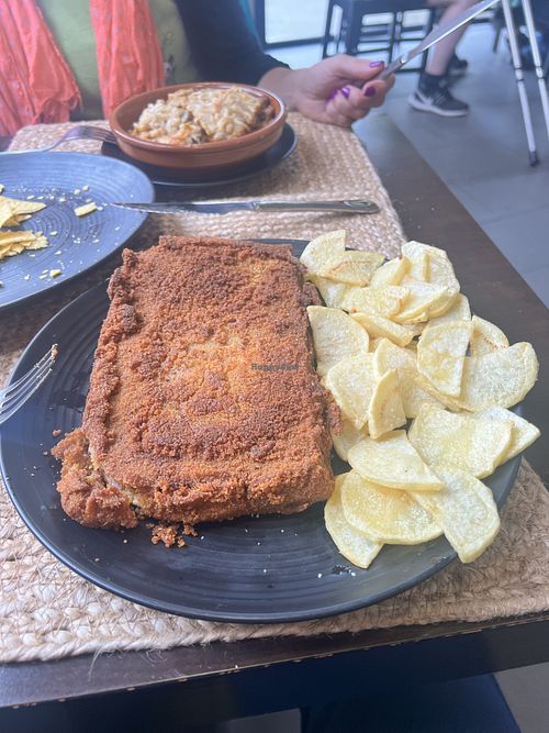 Cachopo gallego  at ¡A Pastar! in A Coruna