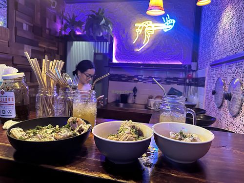   at Dumplings Aqui in San Juan Del Sur