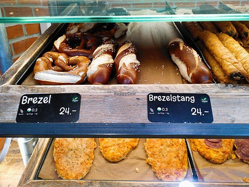 Vegan pretzels at OSL - Backstube  in Gardermoen