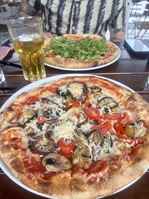   at Spris Artisan Pizza in Miami Beach