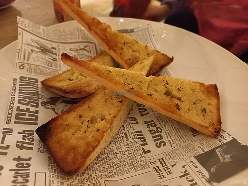 Garlic bread starter at The Rose & Crown in Orpington