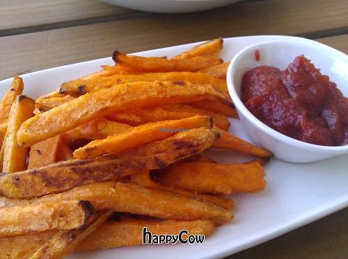Sweet potato fries at LYFE Kitchen in Culver City