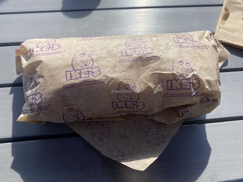 Large Vegan 519 Sammy  #Veganuary at Ike's in San Leandro