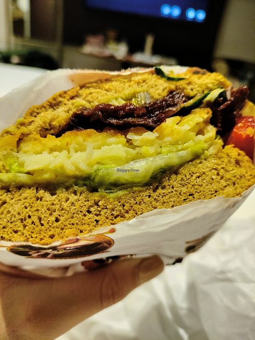 Why is danish food so dry and not good!! at Smagsløget in Copenhagen