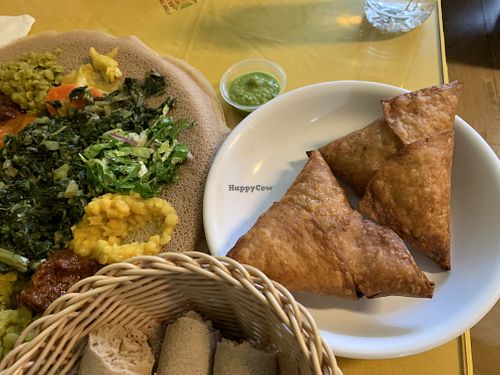   at Lucy Ethiopian Restaurant  in Los Angeles