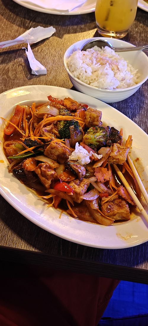 Spicy Tofu at Sugar Thai Cuisine in Ellensburg