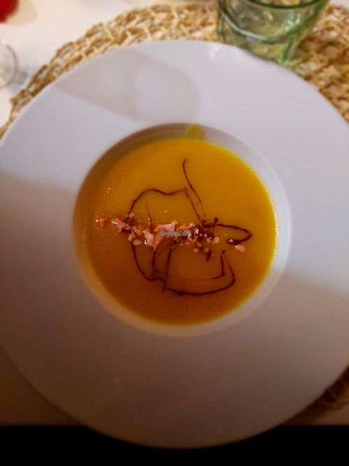 Pumpkin cream at Pan GhEA in Milan