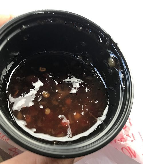 Skimpy sauce  at Malee Thai in Longmont