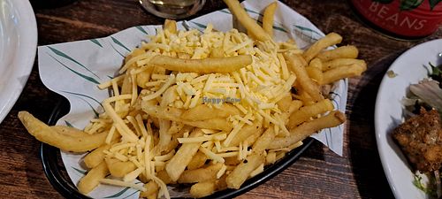 Chips and cheese at The Pine Marten Bar in Aviemore