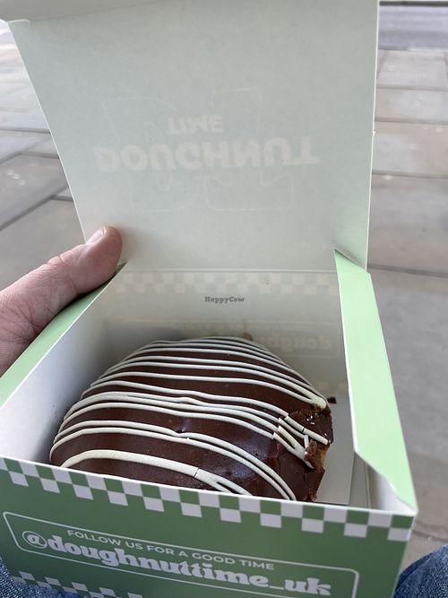 Boston Cream  at Doughnut Time - Charing Cross in London