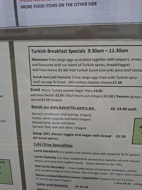  at Café Olive in Quebec