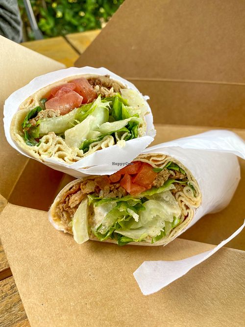 Chicken Shawarma Wrap at Manoushee in Santa Clarita