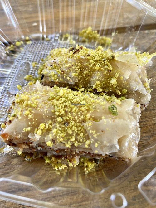 Baklava  at Manoushee in Santa Clarita