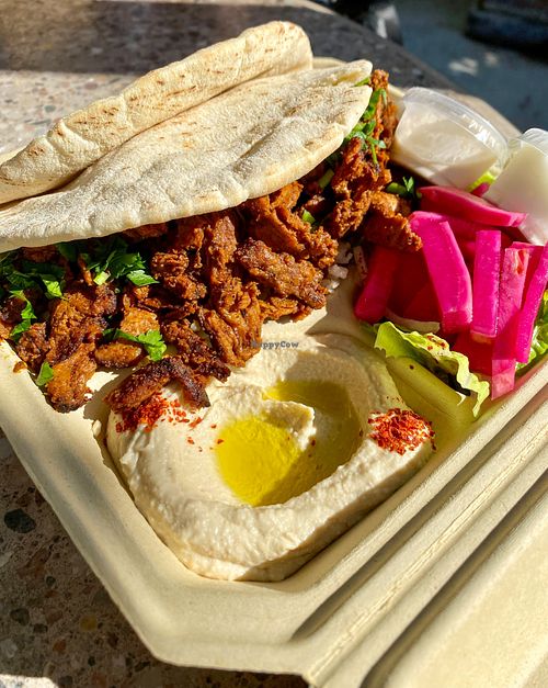 Shawarma Plate at Manoushee in Santa Clarita