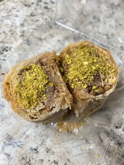 Baklava Roll at Manoushee in Santa Clarita