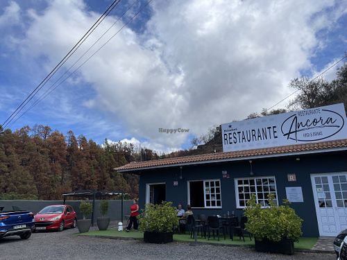 Opciones vegetarianas y veganas si preguntas a la camarera, no las tienen en la carta.  at Ancora in La Palma