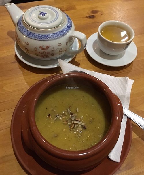 Vegan Caldo verte  at Princesa do Castelo in Lisbon