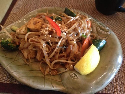 Pad Thai with tofu at Lemongrass in Fairbanks