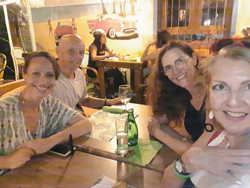 Enjoying vg & veggie food at Cuba Bar, Albir at Cuba Bar Albir in Albir
