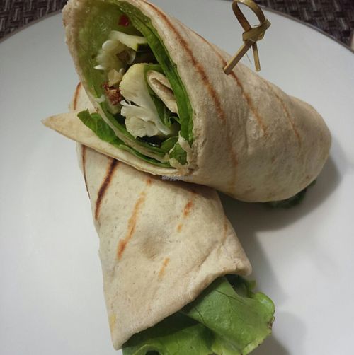 roasted cauliflower sandwich  at The Juice Cellar in Belfast