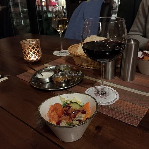 Amuse gueule at Delhi-Roma Restaurant in Wuppertal