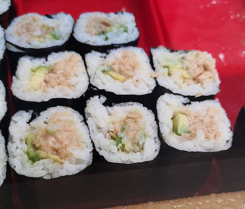 Plant based omni tuna at Sushi Hub - Carousel 1 in Cannington