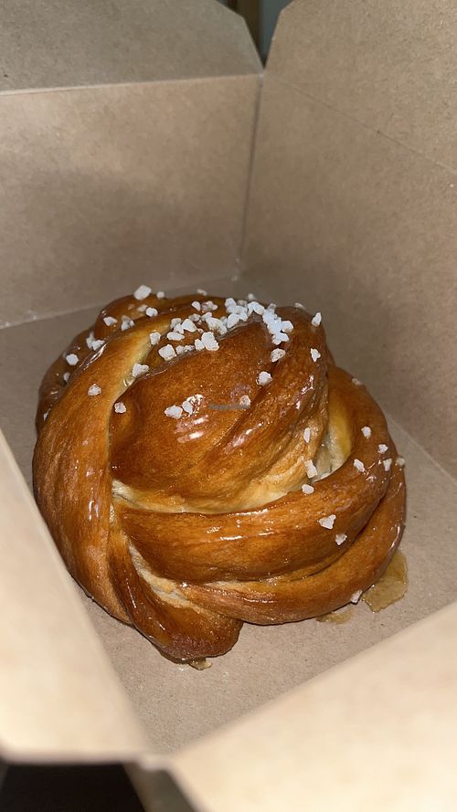 Salted caramel knot  at BEK in Southampton