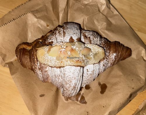 Almond Croissant (Almond Filling)  at BEK sourdough bakery - Southampton in Southampton