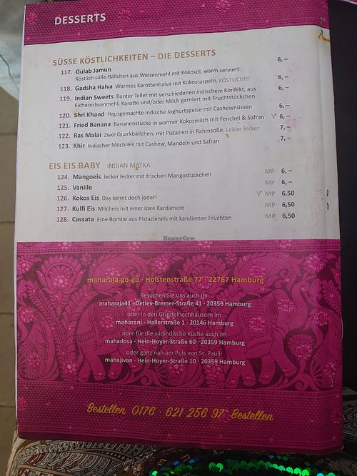  at maharaja go-go in Hamburg