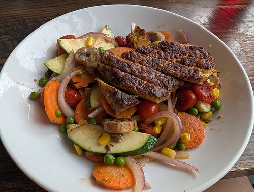 Vegan tempeh bowl at South Kitchen + Spirits in Ponte Vedra