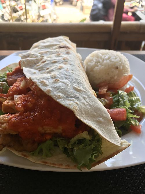 Vegan taco  at Cocos Tacos in Gianyar